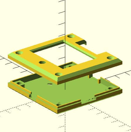 Enclosure concept render